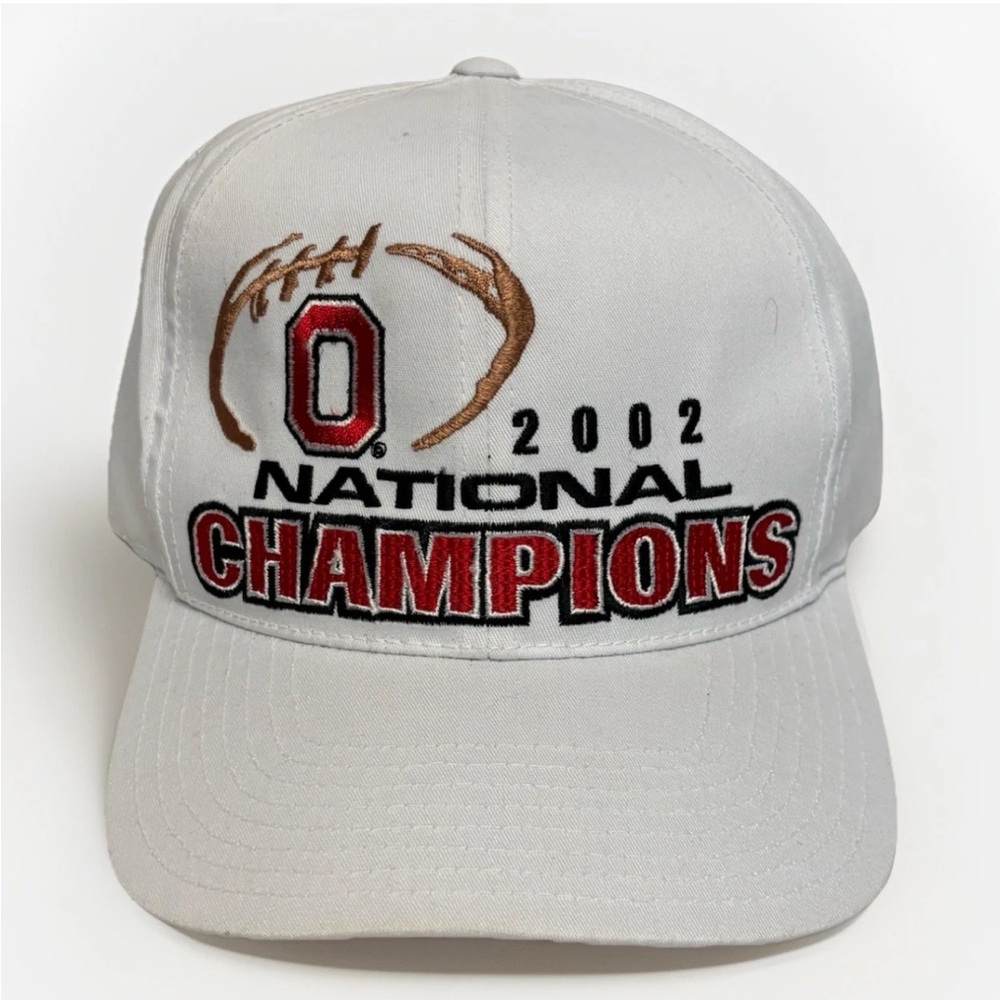 2002 Ohio State National Champions White Hat #5667
